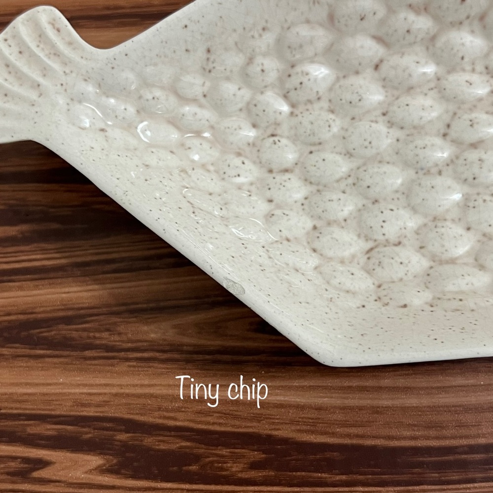 Vintage MCM California Pottery Fish Snack Dishes - Picture 10 of 10